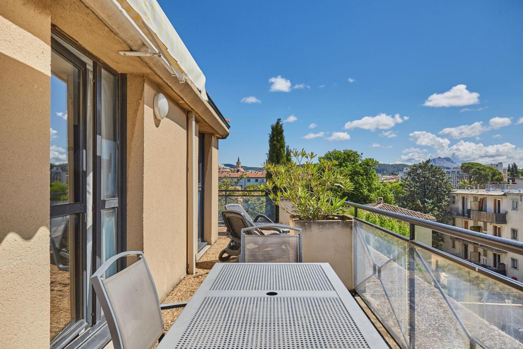 Appart Hotel Odalys City Aix En Provence Les Floridianes Aix-en-Provence Eksteriør bilde